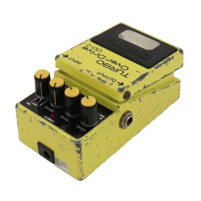 【中古】ターボオーバードライブ エフェクター BOSS OD-2 TURBO OverDrive Made in Japan ボス ギターエフェクター 全体