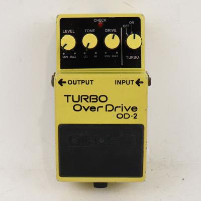 【中古】ターボオーバードライブ エフェクター BOSS OD-2 TURBO OverDrive ボス ギターエフェクター