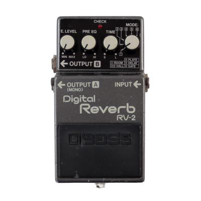 【中古】 リバーブ エフェクター BOSS RV-2 Digital Reverb  ギターエフェクター