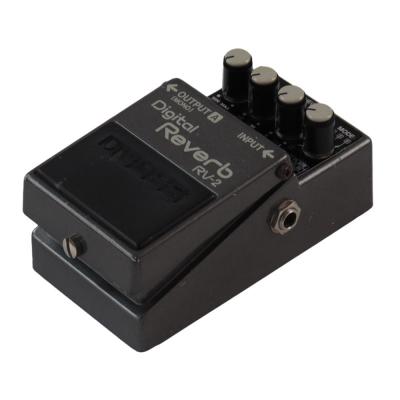 【中古】 リバーブ エフェクター BOSS RV-2 Digital Reverb  ギターエフェクター 全体