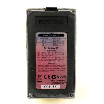 【中古】 スーパーオーバードライブ エフェクター BOSS SD-1 Super Over Drive ギターエフェクター 裏面