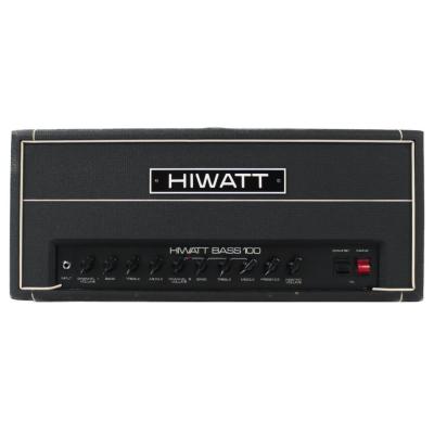 【中古】 HIWATT BASS 100 LB100 フルチューブ ベースアンプ ヘッド フロントパネル