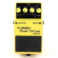 【中古】ターボオーバードライブ エフェクター BOSS OD-2 TURBO OverDrive ボス ギターエフェクター