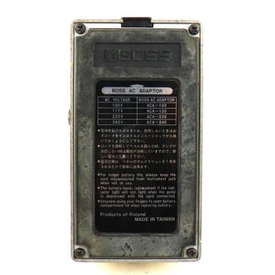 【中古】ターボオーバードライブ エフェクター BOSS OD-2 TURBO OverDrive ボス ギターエフェクター 裏面