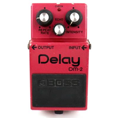 【中古】 アナログディレイ エフェクター BOSS DM-2 Delay 後期モデル Made in Japan ギターエフェクター