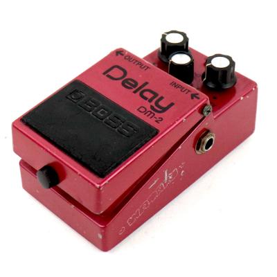 【中古】 アナログディレイ エフェクター BOSS DM-2 Delay 後期モデル Made in Japan ギターエフェクター 右サイド