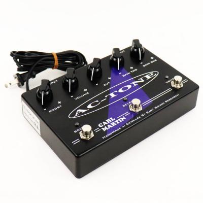 【中古】 CARL MARTIN カールマーチン AC-TONE オーバードライブ ギターエフェクター 本体画像 斜め 