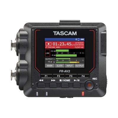 TASCAM タスカム FR-AV2 32ビットフロート対応 2ch ポータブルフィールドレコーダー タイムコードジェネレーター