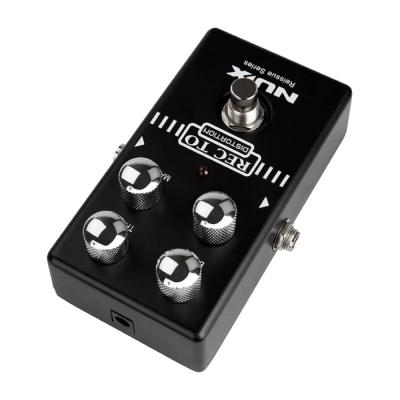 NUX ニューエックス REC TO Distortion ディストーション Reissue Series Stompboxes ギターエフェクター 斜めアングル画像2