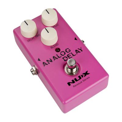 NUX ニューエックス Analog Delay ディレイ Reissue Series Stompboxes ギターエフェクター 斜めアングル画像1