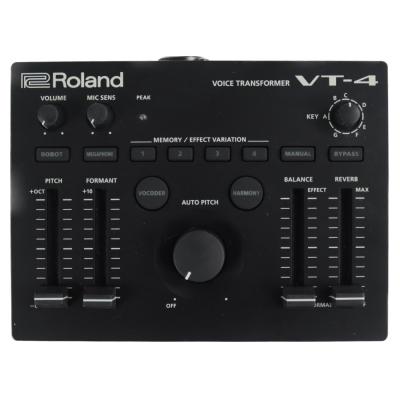 【中古】 ボイスエフェクト ボーカルエフェクター ROLAND VT-4 Voice Transformer ボイストランスフォーマー ローランド 本体画像