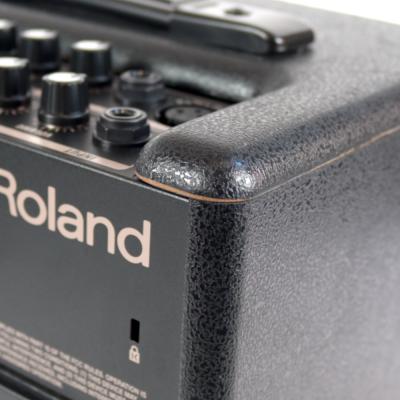 【中古】 アコギアンプ ローランド ROLAND AC-33 アコースティックギター用アンプ アコギアンプ ブラック クロス劣化