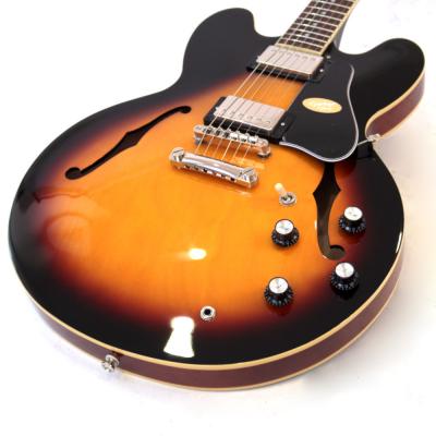 【中古】 Epiphone エピフォン ES-335 Vintage Sunburst Inspired by Gibson エレキギター トップ