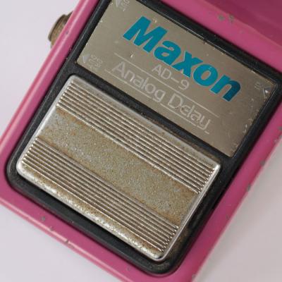 【中古】 アナログディレイ エフェクター MAXON AD-9 Analog Delay ディレイ ギターエフェクター サビあり