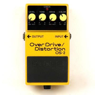 【中古】オーバードライブ ディストーション エフェクター BOSS OS-2 OverDrive Distortion ギターエフェクター