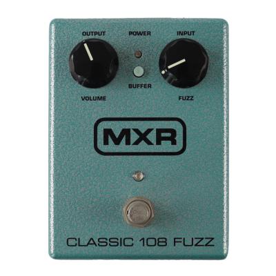 【中古】 ファズ エフェクター MXR M-173 CLASSIC 108 FUZZ ギターエフェクター 正面