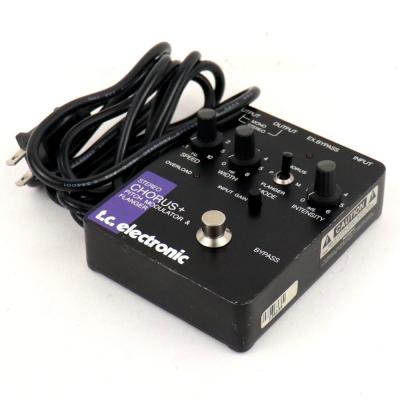 【中古】 tc electronic STEREO CHORUS+ PITCH MODULATOR & FLANGER SCF コーラス フランジャー エフェクター 右サイド