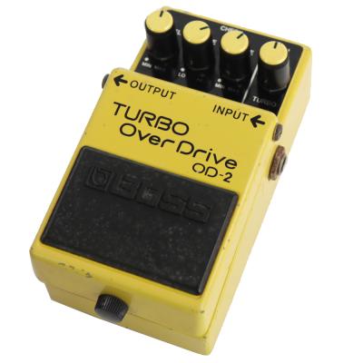 【中古】ターボオーバードライブ エフェクター BOSS OD-2 TURBO OverDrive ボス ギターエフェクター