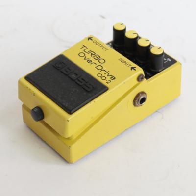 【中古】ターボオーバードライブ エフェクター BOSS OD-2 TURBO OverDrive ボス ギターエフェクター 側面画像