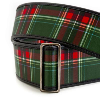 Righton! STRAPS ライトオンストラップ TARTAN GRS Green ギターストラップ アジャスター部