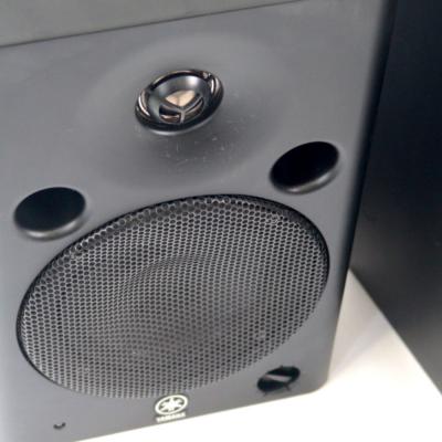 【中古】 スピーカー ペア ヤマハ YAMAHA MSP5 STUDIO 2台（1ペア）パワードモニタースピーカー アンプ内蔵 67W グリル凹み