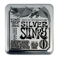 【3セット】 ERNIE BALL アーニーボール 10.5-47 Silver Slinky (3818) 3セット入り缶パック John Mayer Signature ジョン・メイヤー