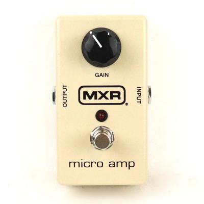 【中古】 ブースター エフェクター MXR M-133 MICRO AMP マイクロアンプ ギターエフェクター 正面