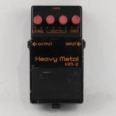 【中古】 ヘビーメタル エフェクター BOSS HM-2 Heavy Metal Made in Japan ディストーション ギターエフェクター