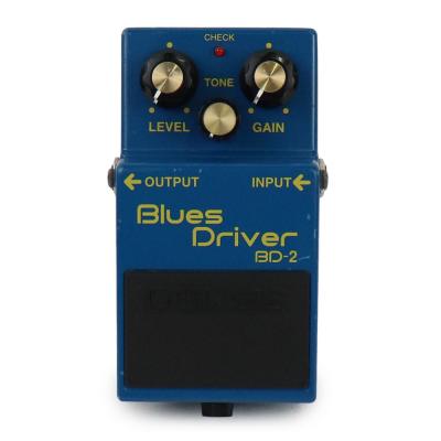 【中古】 ブルースドライバー エフェクター BOSS BD-2 Blues Driver ギターエフェクター オーバードライブ ブルドラ 正面