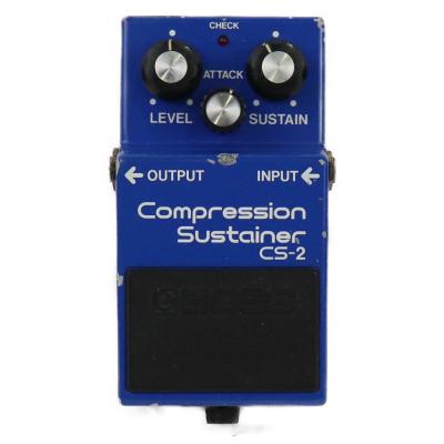 【中古】コンプレッサー エフェクター BOSS CS-2 Compression Sustainer Made in Japan ギターエフェクター