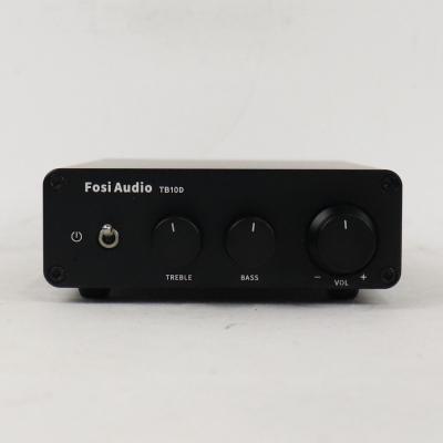 【中古】  オーディオアンプ パワーアンプ Fosi Audio TB10D TB10D-JP トーンコントロール付き デジタルパワーアンプ 正面