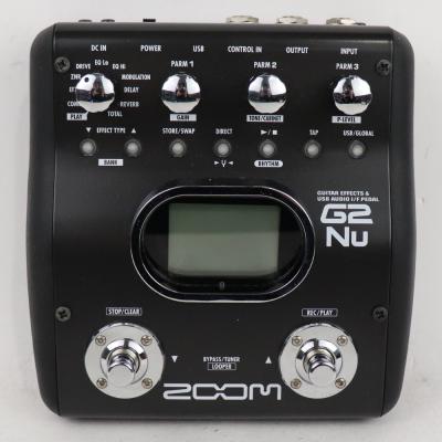 【中古】マルチエフェクター ZOOM G2Nu ギターエフェクター 正面