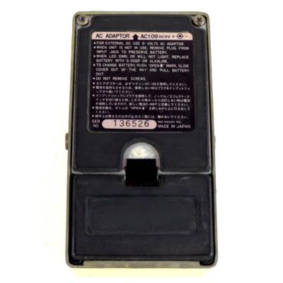 【中古】 Maxon マクソン Flanger FL-9 フランジャー ギターエフェクター 裏面