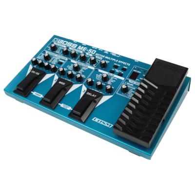 【中古】 ギター用マルチエフェクター BOSS ME-50 ボス マルチエフェクター 本体画像 斜め 