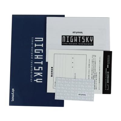 【中古】 strymon ストライモン NIGHTSKY シンセシス・リバーブ・マシーン エフェクター 付属品画像