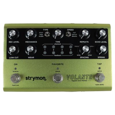 【中古】 ストライモン Strymon VOLANTE マグネティック・エコーマシン ギターエフェクター 本体画像