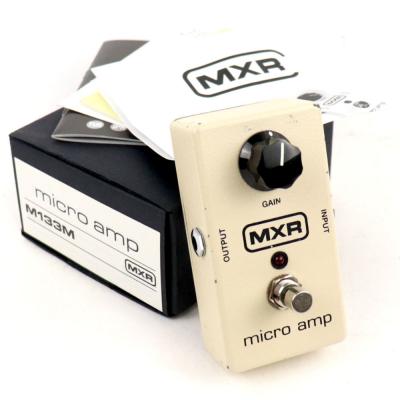 【中古】 ブースター エフェクター MXR M-133 MICRO AMP マイクロアンプ ギターエフェクター