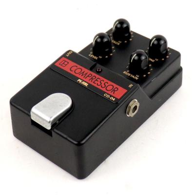 【中古】 コンプレッサー エフェクター Pearl CO-04 COMPRESSOR ギターエフェクター 右サイド