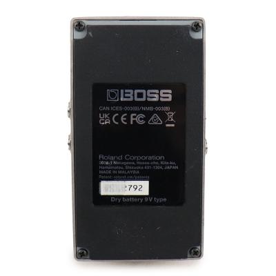 【中古】ダイナミックワウ エフェクター BOSS AW-3 Dynamic Wah ボス オートワウ ギターエフェクター ベースエフェクター 裏面