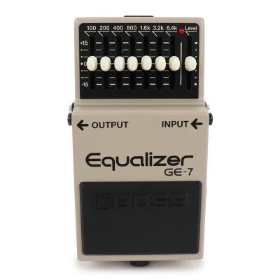 【中古】イコライザー エフェクター BOSS GE-7 Equalizer ギターエフェクター 正面