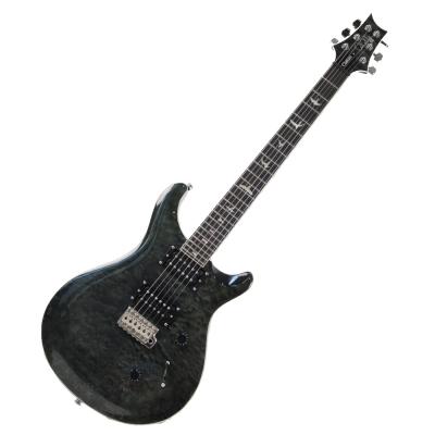 【中古】 PRS SE Custom 24 Quilt Gray Black 2023年製 エレキギター