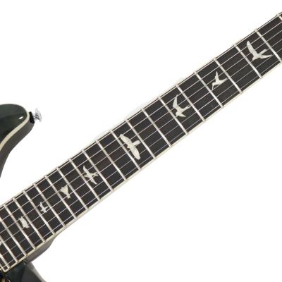 【中古】 PRS SE Custom 24 Quilt Gray Black 2023年製 エレキギター 指板画像