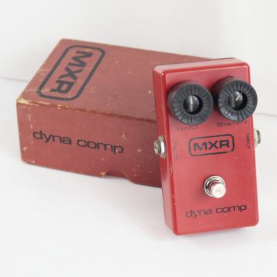 【中古】コンプレッサー エフェクター MXR DYNA COMP Block Logo 1978年製 ダイナコンプ ギターエフェクター