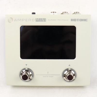 【中古】 HOTONE ホットトーン AMPERO MINI アンプモデラー ギターエフェクター 正面