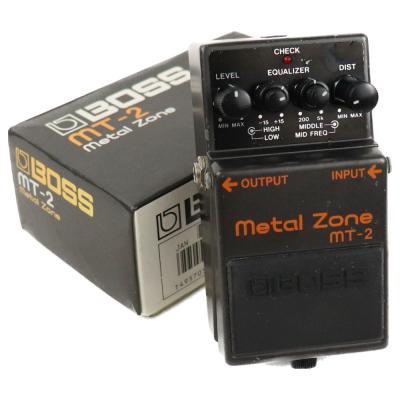 【中古】メタルゾーン エフェクター BOSS MT-2 Metal Zone ボス ギターエフェクター