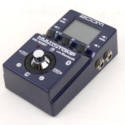 【中古】 マルチエフェクター ZOOM MultiStomp MS-100BT ズーム ギターエフェクター 右サイド