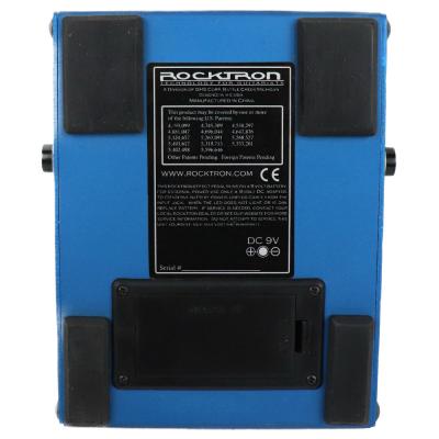 【中古】 ノイズリダクション エフェクター Rocktron HUSH THE PEDAL 本体画像 裏