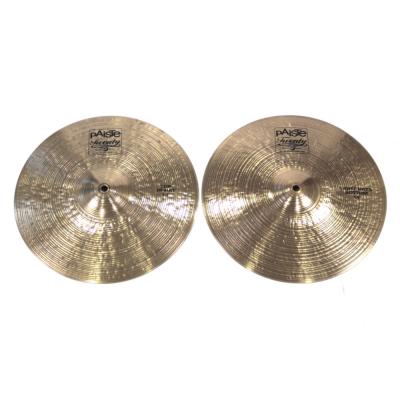 【中古】 PAiSTe Twenty HI-HAT TOP ＆ LIGHT HATS BOTTOM セット 14インチ ハイハットシンバル