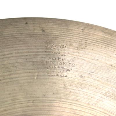 【中古】 ZILDJIAN A Zildjian HIHAT Pair 14インチ 60s〜70s ハイハットシンバル ペア 左側刻印