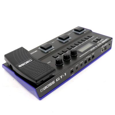 【中古】ボス マルチエフェクター BOSS GT-1 Guitar Effect Processor PSA-100S アダプター付き 右サイド